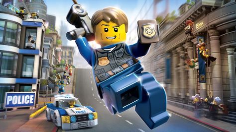 Lego City Undercover Review - A Normal Day in the Normal Life of a Normal Cop - http://techraptor.net/content/lego-city-undercover-review | Game Reviews, Gaming Lego City Undercover, City Wallpapers, Lego City Police, Firefighter Costume, Battlefield 4, Lego Games, City Icon, Spongebob Wallpaper, City Background