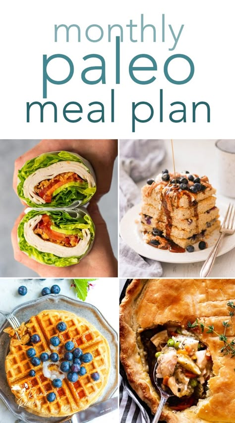 Paleo Meals For Two, Paleo Breakfast Prep, Paleo Lunches For Work, Minimal Recipes, Gundry Recipes, 1200 Calorie Diet Meal Plans, Aip Meals, Sweet Potato Smoothie, Paleo Diet Meal Plan