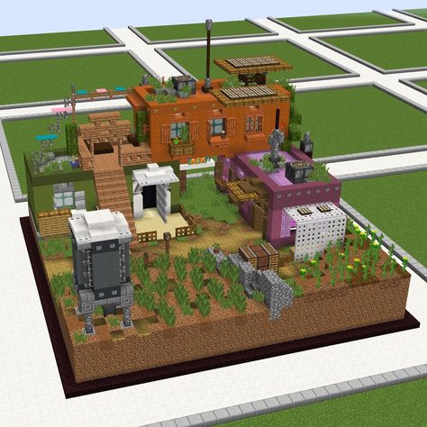 Fallout Minecraft Builds, Minecraft Shipping Container, Apocalypse Minecraft Builds, Minecraft Slums, Minecraft Industrial Build, Post Apocalyptic Minecraft, Dystopian Minecraft Builds, Minecraft Wasteland, Minecraft Post Office