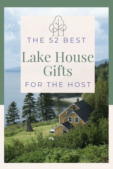 Heading out for a weekend of fresh air at the lake?  There’s nothing better than an invite to spend the weekend with friends or family at a cottage or late house!  And what better way to say thank you than with a thoughtful and creative gift for the host or hostess?!  These fun and inexpensive host gifts for lake house or cottages are unique to life at the lake! Cottage Gift Ideas, Lake Gift Basket Ideas, Lake House Recipes, Lake House Gift Basket Ideas, New Lake House Gift Ideas, Gifts For The Lake, Lake House Necessities, Lake House Gift Ideas, Lake Life Gift Basket