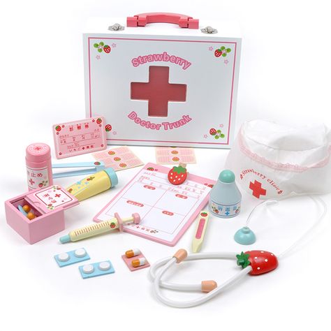 Doctor Toys, Doctor Play Set, Mother Garden, 9 Birthday, Cool Kids Rooms, Nurse Cap, Playing Doctor, Kawaii Toys, Medicine Boxes