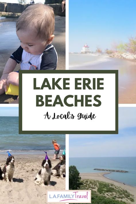 A Local’s Guide to Lake Erie Beaches Lake Erie Beaches, Lake Erie Vacation, Budget Beach Vacation, Lake Erie Ohio, Basketball And Volleyball, Ashtabula County, Presque Isle State Park, Life Activities, Family Vacation Spots