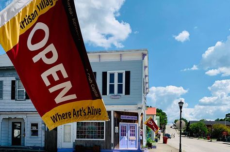 berea-shopping-artisan-village Page Layout, Kentucky, Tourism, Layout