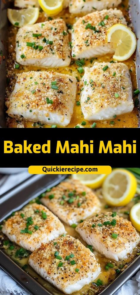 This Baked Mahi Mahi is flaky, tender, and seasoned with simple ingredients for a healthy and flavorful meal. Ingredients: 2 mahi mahi fillets 1 tbsp olive oil 1 tsp garlic powder 1 tsp lemon juice A light and delicious fish dish that’s perfect for dinner How To Season Mahi Mahi Fish, Mahi Mahi Recipes Healthy, Mahi Mahi Recipes Baked, Best Fish Recipe Ever, Mahi Recipes, Baked Mahi Mahi, Mahi Mahi Recipes, Best Fish Recipes, Baked Fish Fillet