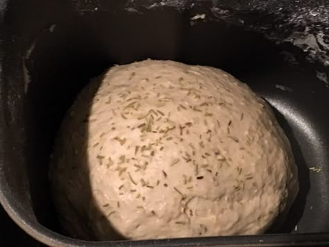 Bread Machine - Rosemary Bread - Bread Dad Onion Bread Machine Recipe, Rosemary Bread Machine Recipe, Italian Herb Bread, Rosemary Bread Recipe, Herb Bread Recipe, Caprese Sandwiches, Meatball Sandwiches, Easy Bread Machine Recipes, Italian Bread Recipes