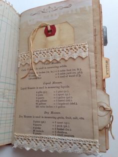 Vintage ephemera junk journal Book Dark Academia, Vintage Art Journal, Lace Journal, Make Your Own Paper, Ephemera Collage, Altered Book Journal, Journal D'art, Bullet Journal Cover Ideas, Glue Book