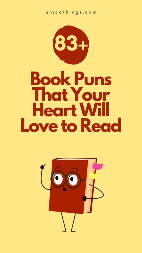 Ready to embark on a literary journey filled with laughter? Check out these funny and hilarious Book Puns that will turn your reading sessions into a delightful adventure. Book Jokes Humor, Book Puns, Filofax Inspiration, Witty Comebacks, Double Entendre, Reading Humor, Book Smart, Cute Jokes, Book Jokes