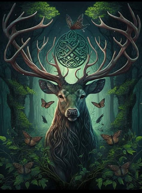 Stag Spirit Animal, Native American Animals, Deer Artwork, American Traditional Tattoo Ideas, Traditional Tattoo Ideas, Deer Drawing, Animal Spirit Guides, Ghost In The Machine, Spirit Animal Art