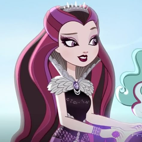 Queen Pfp, Queen Icon, Ever After High Rebels, Raven Queen, Queen Aesthetic, Red Hood, Ever After High, I Have No Friends, Iconic Characters