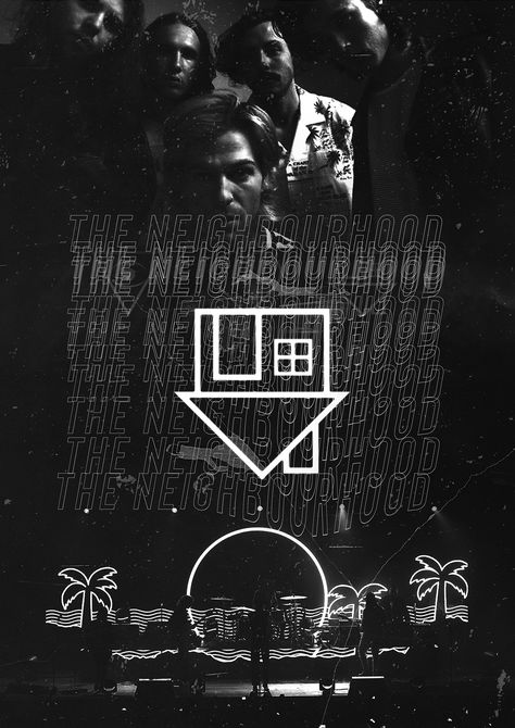 The Neighbourhood Poster, Neighbourhood Poster, Grunge Posters, Wall Art Decor Prints, Music Poster Design, Office Room Decor, Poster Room, Music Wall, Office Room