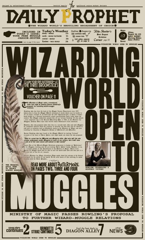 Harry Potter Newspaper, Classe Harry Potter, Imprimibles Harry Potter, Daily Prophet, Harry Potter Bday, Harry Potter Classroom, Harry Potter Printables, Harry Potter Poster, Anniversaire Harry Potter