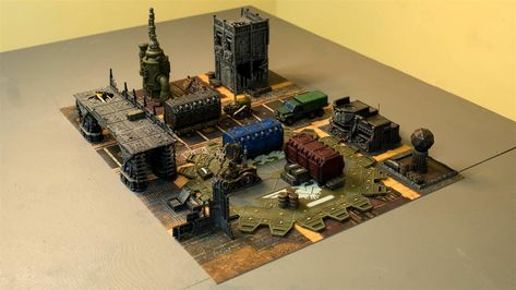 Dense Kill Team Board, Kill Team Board, Kill Team Los Blockers, Kill Team Terrain, Kill Team Terrain Heavy Board - Gallery - DakkaDakka | Boltguns kill pirates and ninjas equally. Kill Team Terrain, Kill Team Board, Warhammer Board, 40k Kill Team, Gundam Robots, Wh40k Terrain, Team Table, Miniature Terrain, Diy Miniatures