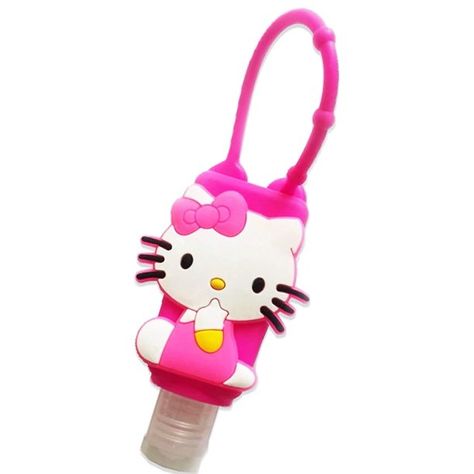 Hello Kitty Hand Sanitizer, Sanitizer Holder, Kitty Items, Hand Sanitizer Holder, Hello Kitty Items, Wash Your Hands, Hand Lotion, Clothing Ideas, Travel Size