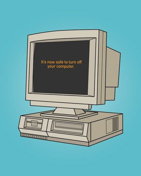 Vector illustration of an old 1990s desktop computer and monitor. Old Computer Illustration, Retro Computer Illustration, Computer Illustration Design, Computer Screen Aesthetic, 90s Computer Aesthetic, Monitor Illustration, Old Monitor, Old School Computer, Pc Drawing