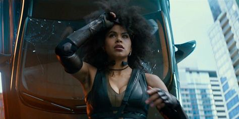 Following rumors that Dominio would be returning for Deadpool 3, Zazie Beetz sets the record straight about whether or not she's actually coming back. Domino Deadpool, Rj Cyler, Domino Marvel, Making Movies, Zazie Beetz, Deadpool 2, Regina King, Maximum Effort, Deadpool 3