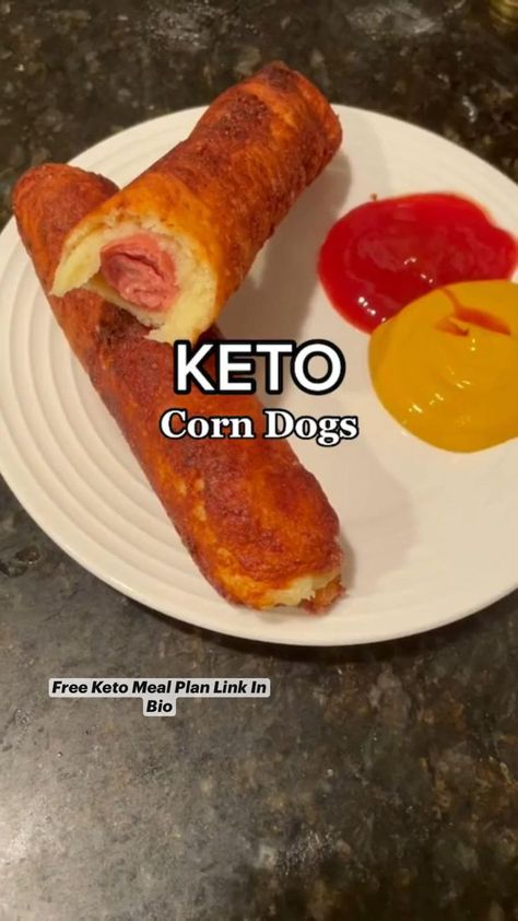 Free Keto Meal Plan Link In Bio 🥗🍗 in 2022 | Keto recipes, Free keto meal plan, Low carb recipes Hot Dog Ideas, Desayuno Keto, Free Keto Meal Plan, Recetas Keto, Ketogenic Diet Meal Plan, Dog Ideas, Best Keto Diet, Keto Recipes Dinner, Corn Dogs