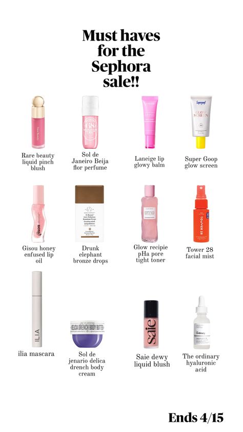 Sephora sale must haves Sephora Must Haves, Sephora Sale, Makeup Must Haves, Facial Mist, Sephora Makeup, Body Butter, The Ordinary, Sephora, Toner