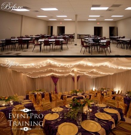 Wall Draping, Lavish Party, Ceiling Draping, Wedding Hall Decorations, Indoor Wedding Receptions, Wedding Church, Party Room, Wedding Hall, Room Transformation