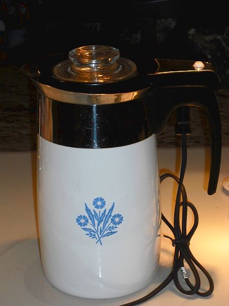 Glass Cooktop Cleaner, Corningware Vintage, Cooktop Cleaner, Bleach Water, Percolator Coffee Pot, Vintage Corningware, Beverage Server, Vintage Coffee Pot, Percolator Coffee