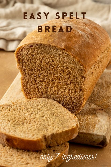 Vegan Buns, Spelt Sourdough Bread, Spelt Bread Recipe, Spelt Flour Recipes, Spelt Recipes, Fiber Bread, Perfect Sandwich, Vegan Bread Recipe, Spelt Bread