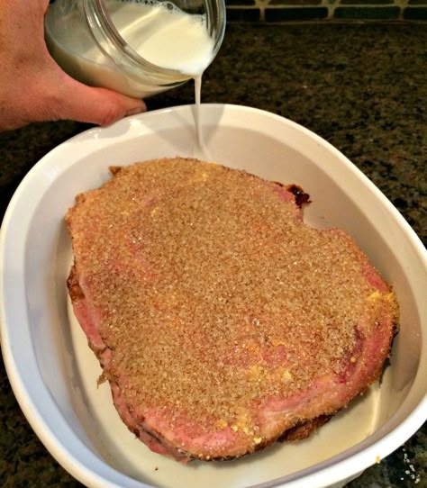 Cooking Ham Steak, Ham Slices Recipes, Ham Steak Dinner, Baked Ham Steak, Grilled Ham Steaks, Ham Steak Recipes, Ham Recipes Baked, Food For Health, Ham Steak