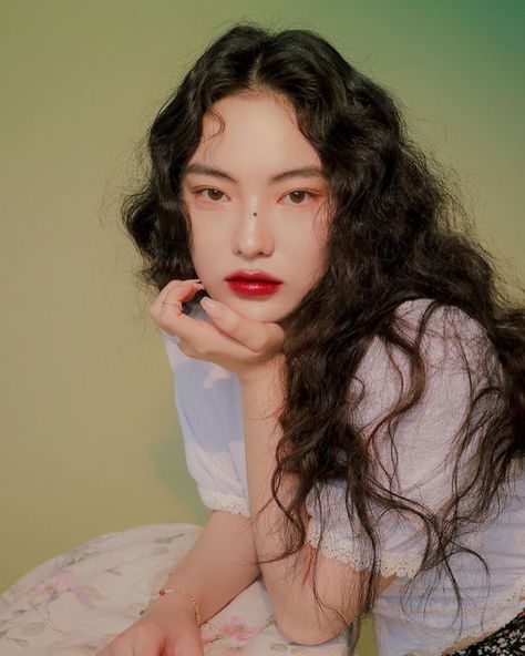 #hairstyles #hair #makeup #beautyproducts #lipstick #asianmakeup Stylenanda Makeup, 3ce Stylenanda, Photoshoot Concept, Korean Fashion Women, Fashion Styling, Asian Makeup, Reference Photos, The Culture, The Clothes