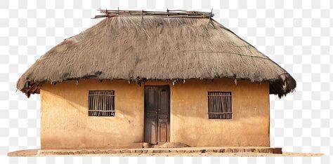 Traditional African House, Hut Village, Mud Hut, African House, Mud House, Thatched Roof, Architecture Building, Preschool Crafts, Free Png