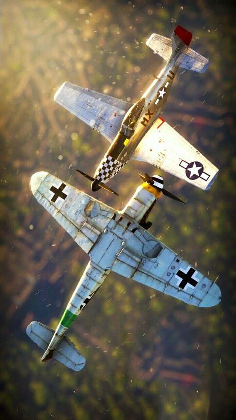 Wwii Plane Art, Luftwaffe Planes, Wwii Fighter Planes, Airplane Wallpaper, Military Wallpaper, Wwii Airplane, Bf 109, Wwii Fighters, Airplane Fighter