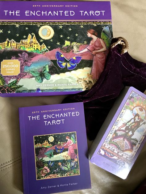 CULL: The Enchanted Tarot 25th anniversary edition The Enchanted Tarot Deck, Enchanted Tarot Deck, The Enchanted Tarot, Love Tarot, Oracle Decks, 25th Anniversary, Tarot Decks, Enchanted, Tarot Cards