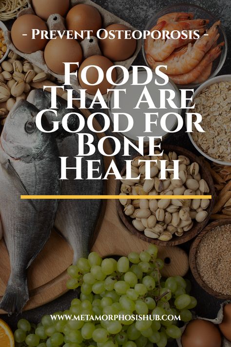 Foods that are good for bone health Foods Good For Osteoporosis, Recipes For Osteoporosis, Foods For Bone Health, Bone Healing Foods, Osteoporosis Symptoms, Osteoporosis Diet, Osteoporosis Exercises, Osteoporosis Prevention, Bone Healing