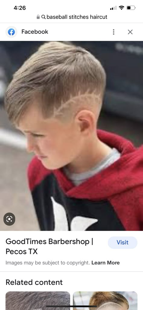 Baseball Stitch Haircut, Baseball Hair Cuts Boys, Boys Haircut Lines On Side, Kids Baseball Haircut, Baseball Design Haircut, Baseball Laces Haircut, Boy Hair Designs Kids, Summer Boy Haircut, Baseball Boys Haircut