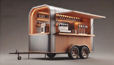 Mobile Cafe Food Truck, Cafe Food Truck, Ice Hut, Pub Interior Design, Mobile Kiosk, Mobile Market, Mobile Cafe, Mobile Coffee Shop, Container Restaurant