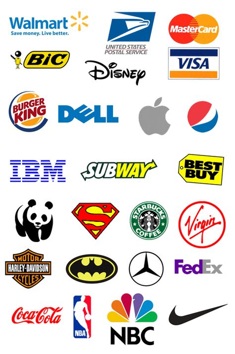 How Much Does Logo Design Cost? | Canny Popular Company Logos, Most Famous Logos, Famous Company Logos, Logos Of Famous Brands, Store Logos Ideas, Popular Brand Logos, Famous Logos Symbols, Best Logos Of All Time, Famous Logo Design