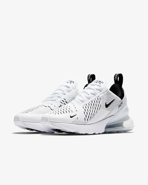 Nike Air Max 270 Women, Nike Air Max 270 White, Gym Sneakers, 270 Nike, Sneaker Nike, Dr Shoes, Preppy Shoes, All Nike Shoes, Air Max Shoes