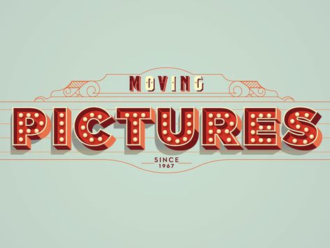 Alex Perez Typography Love, Cool Typography, Retro Sign, Types Of Lettering, Vintage Type, Moving Pictures, Typography Letters, Font Design, Typography Inspiration