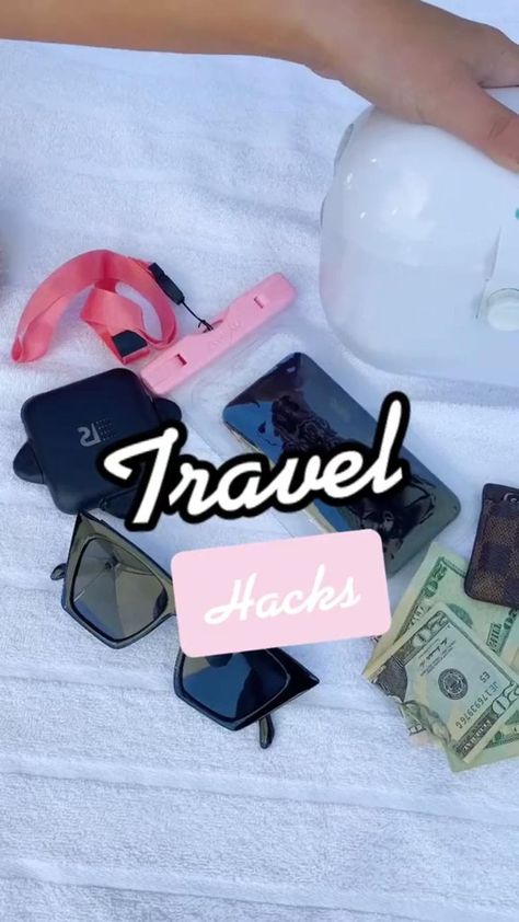 Travel and beach hacks ! @houseofseqins on tictok | Travel essentials, Amazon travel, Best amazon buys Amazon Travel Must Haves, Amazon Things, Travel Life Hacks, Best Amazon Buys, Amazon Hacks, Amazon Decor, Packing List For Vacation, Amazon Travel, Best Amazon Products