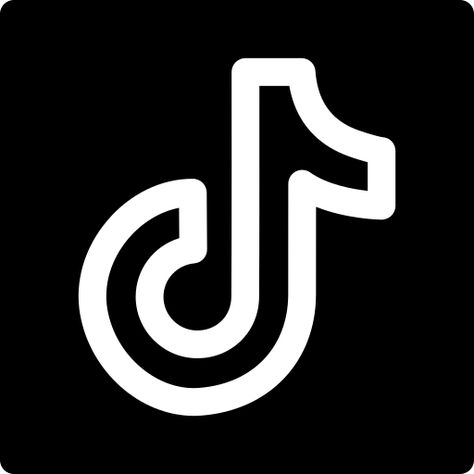 Black Tik Tok Icon, Tik Tok Icon, Instagram Logo Transparent, Icona Ios, Tiktok Icon, Snapchat Logo, Whatsapp Logo, Instagram Black Theme, Photographie Indie