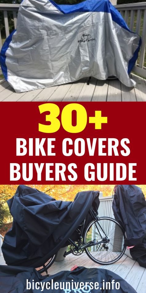 Bike Covers Buyers Guide – How to choose the right Bicycle cover! #stylishbikes #cycling #trafficrules #bicycleuniverse #cyclingcheap #cyclingsafe #blogging #bike #stylishbikes #cycling #bicycle #trafficrules #bicycleuniverse #cyclingcheap #cyclingsafe #blogging #cyclingquotes #motivationalquotes #quotes #bicyclehelmet #howtofixbicycletires #bicycletires #bicyclecover #cyclecover Bicycle Cover Diy, Rv Bike Rack, Bike Cover, Cycling Quotes, Bike Racks, Bicycle Tires, Bike Storage, Buyers Guide, Put Together