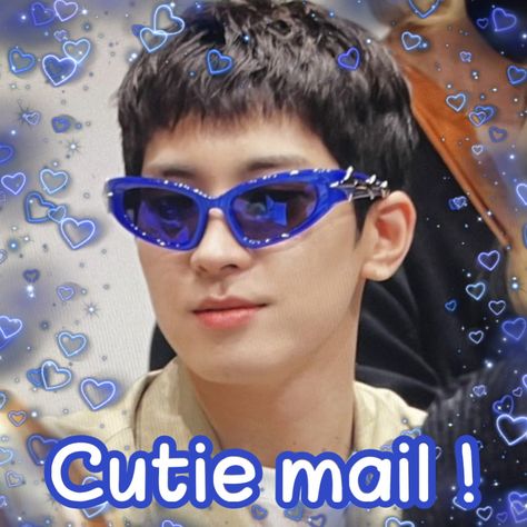 Seventeen Happy Mail Sticker, Wonwoo Mail Sticker, Svt Mail Sticker, Seventeen Mail Sticker, Wonwoo Sticker, Kpop Mailing Stickers, Cute Mail, Seventeen Stickers, Svt Stickers