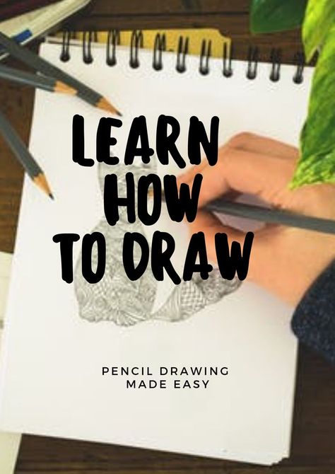 Drawing Made Easy, Beginner Drawing Lessons, Sketching Tips, Start Drawing, Drawing Course, Cool Pencil Drawings, Pencil Drawings Easy, Drawing Exercises, Still Life Drawing