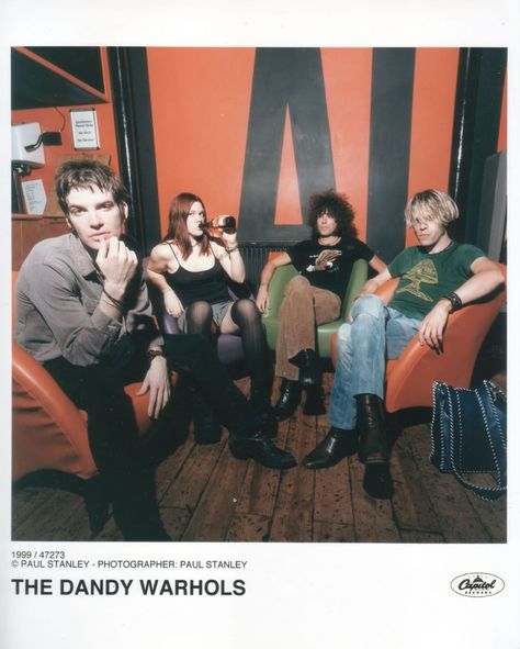 The Dandy Warhols on Instagram: “as you can surmise our heroes were stoked to be photographed by the one and only star child paul stanley. 1999. #TDW25 #thedandywarhols…” Days Of The New Band, The Dandy Warhols, The National Poster Band, Daughtry Band, The Vandals Band, Dandy Warhols, The Selecter Ska Band, Star Child, Paul Stanley