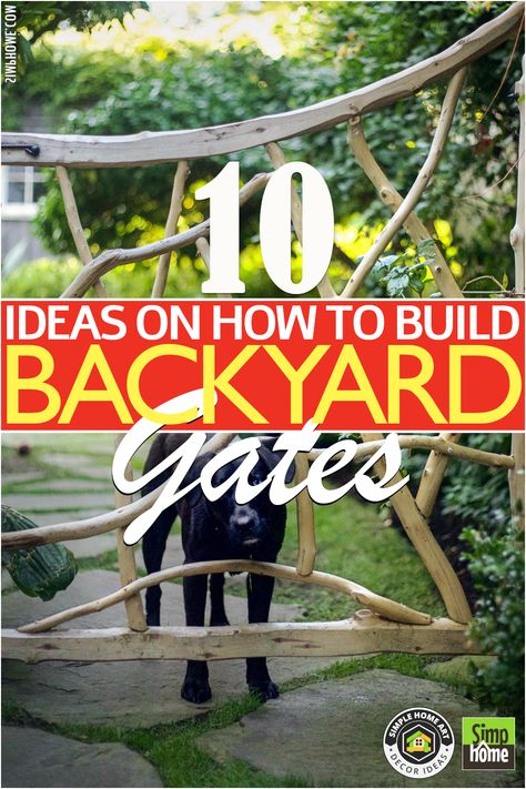 Backyard Gates Ideas, Small Garden Gate Ideas, Backyard Gate Ideas, Diy Garden Gates Ideas, Backyard Gate, Gates Ideas, Backyard Gates, White Siding, Gate Ideas