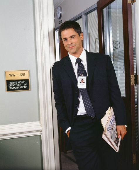 Rob Lowe from West Wing days Rob Lowe West Wing, The Jackal, The West Wing, Rob Lowe, West Wing, Study Material, Infamous, Famous People, True Love