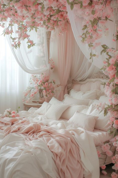 wall art inspiration wall art inspirational wall art inspire wall decor wall art wall decoration wall decor ideas wall decor living room wall art decor wall decor bedroom Soft Pink Room Decor, Vintage Feminine Bedroom, Pink Aesthetic Room, Romantic Wall Decor, Luxurious Decor, Statement Artwork, Dream Bedroom Inspiration, Decoration Tips, Romantic Retreat