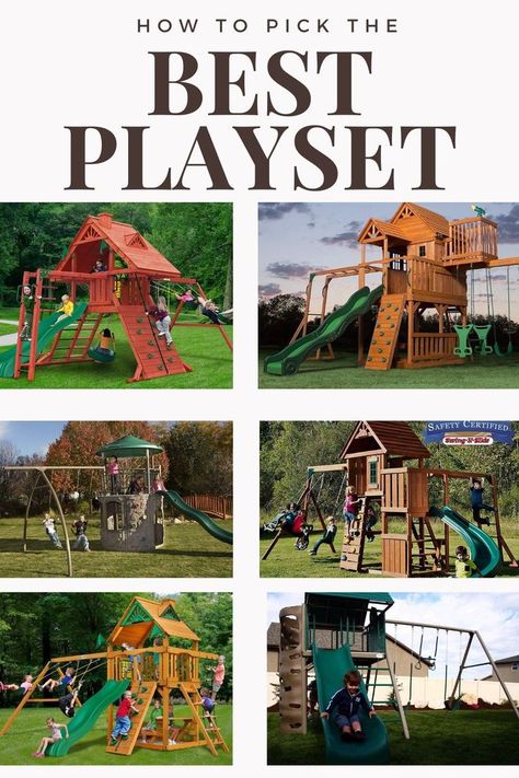 Kids Playset Outdoor, Playset Diy, Backyard Playset, Outdoor Playset, Kids Backyard Playground, Kids Backyard, Diy Playground, Wooden Playset, Kids Outdoor Play