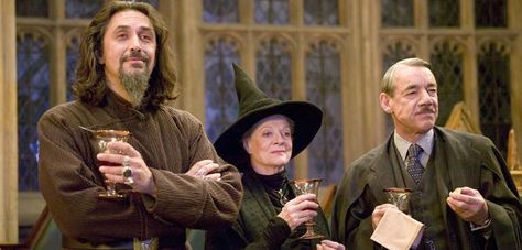 Igor Karkaroff, Minerva McGonagall, and Barty Crouch Igor Karkaroff, Hogwarts Yearbook, Hogwarts Oc, Hogwarts Professors, Minerva Mcgonagall, Harry Potter Wiki, Harry Potter Potions, Harry Potter Background, Harry Potter Severus Snape