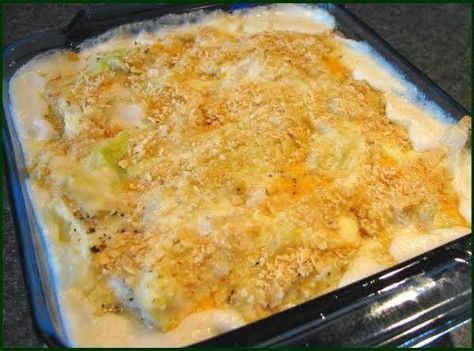 Mom's Au Gratin Cabbage Recipe Cabbage Casserole Recipes, Baked Cabbage, Au Gratin Recipes, Moms Cooking, Cabbage Casserole, Cooked Cabbage, Vegetable Casserole, German Recipes, Cabbage Recipes