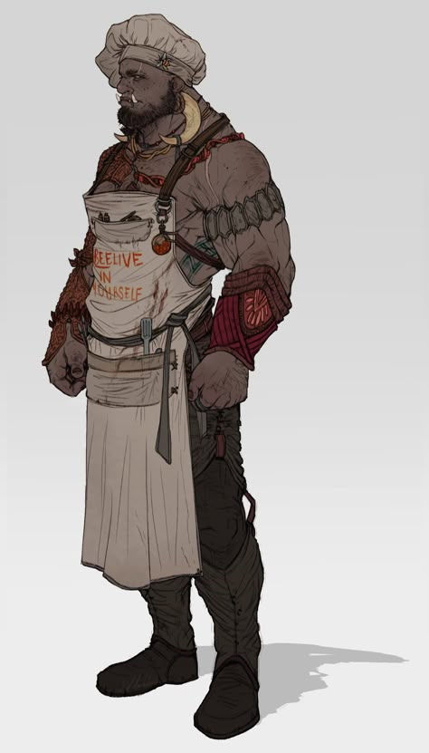 Dnd Orc, Dnd Races, Fantasy Theme, Gay Art, Dnd Characters, The Villain, Character Portraits, Dark Fantasy Art, Fantasy Character Design