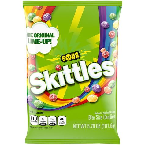 Skittles Sour Candy 5.7 Ounces 12 per case Sour Skittles, Sour Orange, Fruit Candy, Sour Fruit, Retro Candy, Chewy Candy, Sour Patch Kids, Sour Patch, Bulk Candy