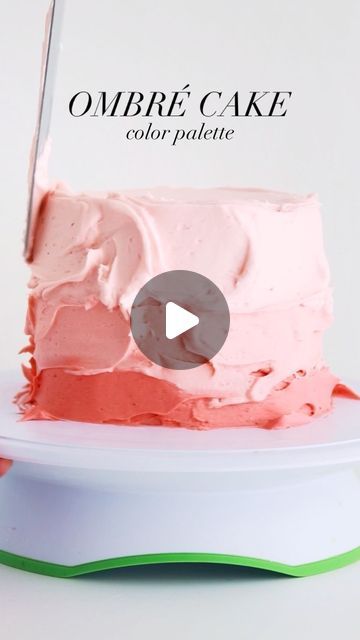 156K views · 11K likes | Whitney DePaoli | Sugar & Sparrow on Instagram: "The easiest way to make a buttercream ombré color palette 👩🏽‍🎨 🎂 feat. the sunrise ombré I made for my Cactus Cake backdrop 🌵 ⁣ ⁣ 1. Divide your buttercream into three separate bowls (I start with about 4 Cups of buttercream for frosting a 3-layer cake) ⁣ 2. Mix up the darkest color in one of the bowls using the color gels of your choice. I used equal parts @americolor Peach + Dusty Rose ⁣ 3. Mix 3-5 tablespoons of that dark color into another bowl to make a medium color⁣ 4. Add 1-2 tablespoons of the medium color to the last bowl and mix it up to make the lightest color.⁣ ⁣ Now you have three beautiful shades of the exact same color for a flawless monochromatic ombré! ✨" Ombre Cake Frosting, Cake Backdrop, Cake Backdrops, 3 Layer Cakes, Cactus Cake, Ornament Tags, Ombre Cake, Baked Goodies, Red Ombre